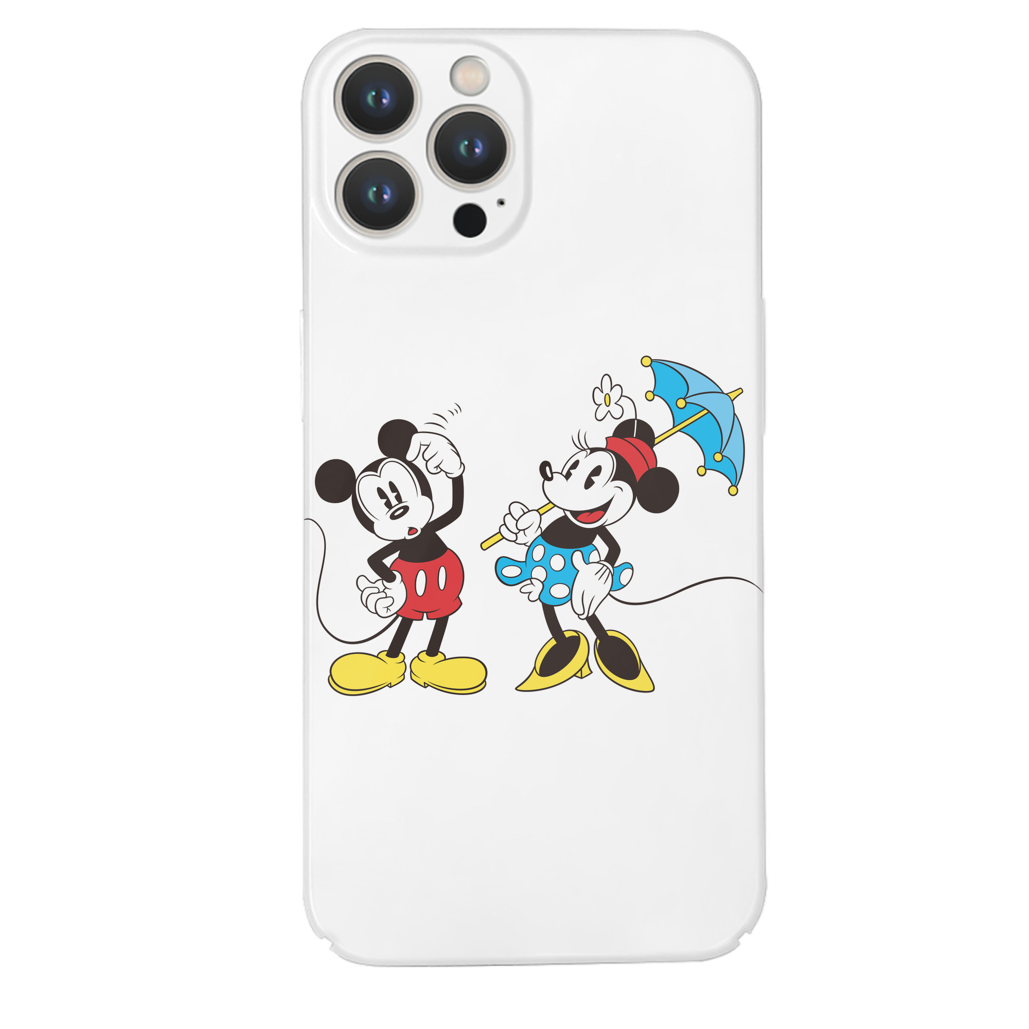 （画像用） ミッキーマウス Mickey Mouse 【iPhone 14シリーズ対応】ハードケース